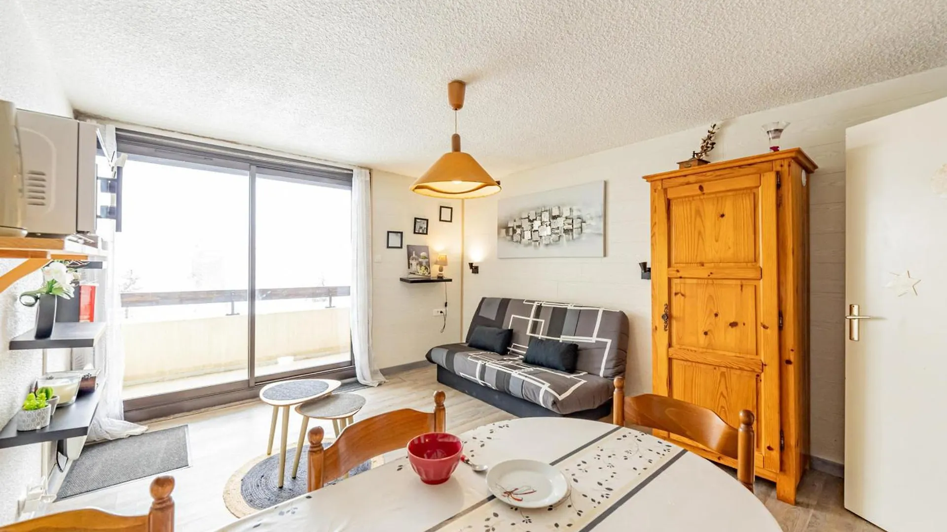 Apartment Studio Moderne 4 Pers, Proche Commerces Et Pistes, Saint-Francois-Longchamp - Fr-1-807-46